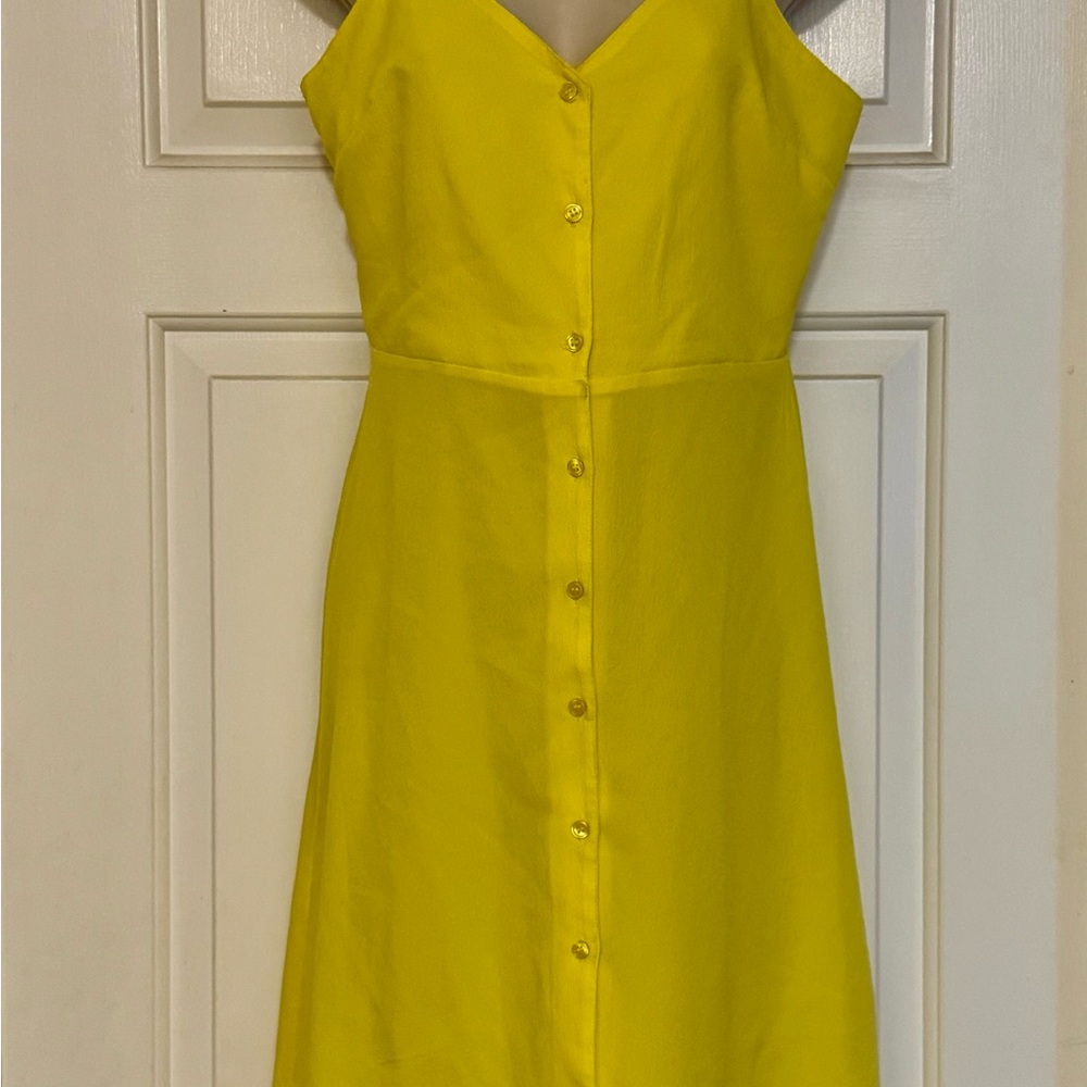 ASOS Yellow Button-Down Dress - Picture 2 of 7